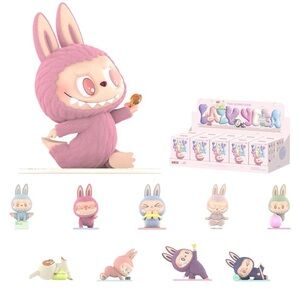 POP MART The Monsters Lazy Yoga Series Figures, The Monsters Blind Box Figures